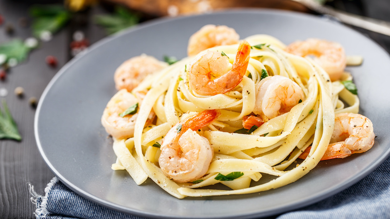Shrimp or Crawfish Pasta