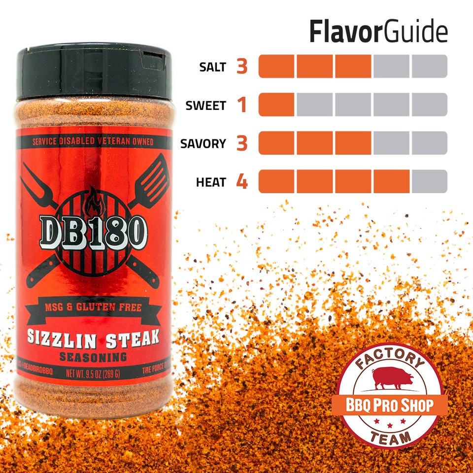 DB180 Sizzlin Steak 