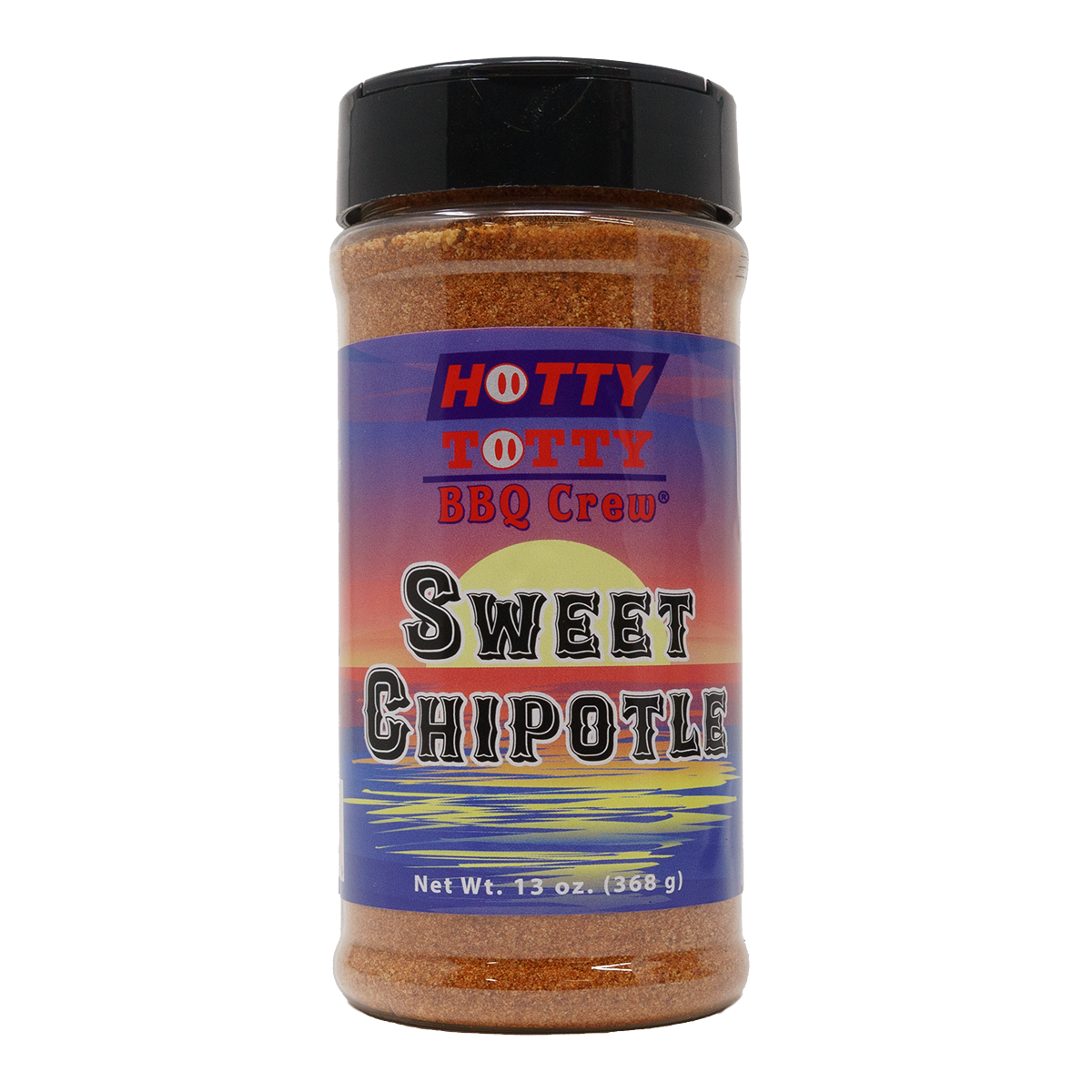Bottle of Sweet Chipotle rub from Hotty Totty