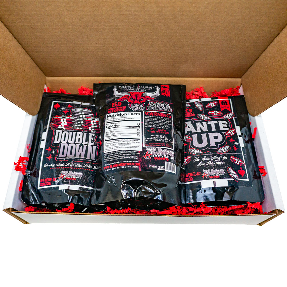 Flavor Anonymous Ultimate Steak Gift Pack - BBQ Gift Box